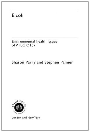 Buy E.Coli: Environmental Health Issues of Vtec 0157 — BookShops.in