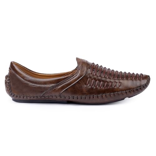 Image of WUGATTI Synthetic Slip-On Stylish Loafers for Men