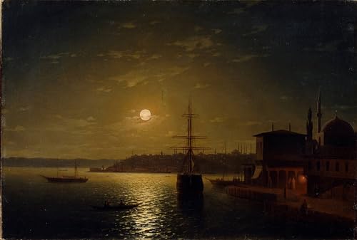 Tableaux impression d'art Ivan Aivazovsky de qualité supérieure pour mur chic