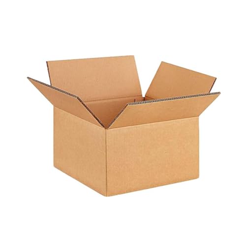 18x12x12|| 457 x 305 x 305mm || AKAR Double Wall Cardboard Shipping Boxes Storage Packing Shipping Moving House Boxes Double Wall Postal mailing Boxes Box Mailers Cardboard Storage box (Pack Of 1)