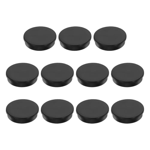Image of MECCANIXITY 11pcs T-Shaped Silicone Plugs 49.8mm 1-31 /32 Inch Dia, Black | Snap in Plug Hole Seal Cover Round Rubber Stopper for 48.5-49.8mm Holes Kitchen Rubber Bulkheads Waterproof Sealing