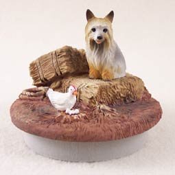 Conversation Concepts Miniature Silky Terrier Candle Topper Tiny One 