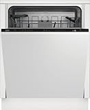 Beko BDIN26420Q Einbau-Geschirrspüler 60 cm vollintegriert, 15 Maßgedecke, 3 Spülebenen, 5 Spültemperaturen, AquaIntense, Quick&Clean Programm, Zeitvorwahl, Glasschutzsystem, LED-Spot, Edelstahl