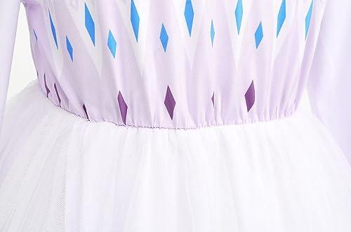 Kosplay Principessa delle Ragazze Abito Elsa