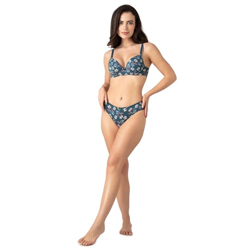 Image of Amante Smooth Moves Women's Padded Wired Full Coverage T-Shirt Bra | Seamless Invisible Cups | Multiway Detachable Straps | High Support Everyday Bra | Soft Microfiber Fabric