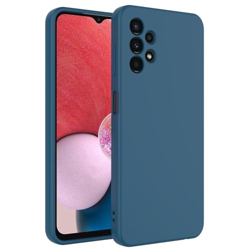 WOGROO for Samsung Galaxy A13 4G Case Dark Blue, Scratch Resistant with Soft Touch, Slim Thin Phone Cover for Samsung Galaxy A13 4G