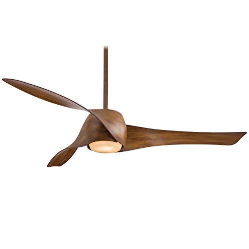 Minka Aire Artemis 58 in. Integrated LED Indoor Distressed Koa Ceiling Fan