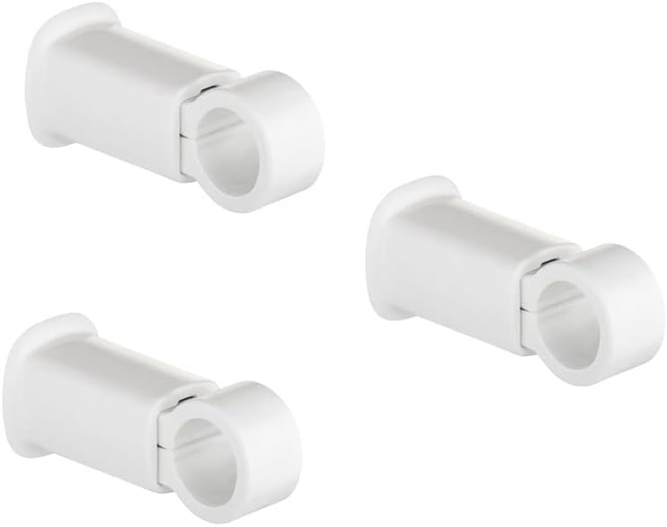 Support mural à collier pour radiateurs sèche-serviettes et radiateurs à tubes horizontaux avec un diamètre de tubes de Ø22 mm, capacité de charge...