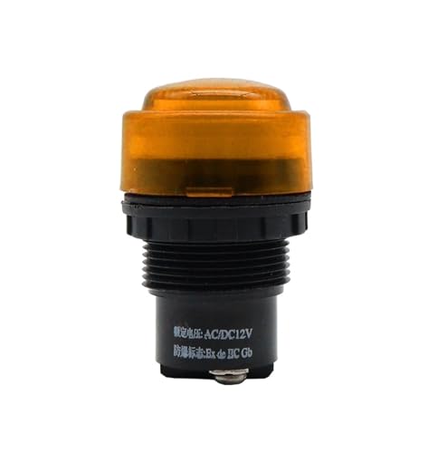 Indicateur lumineux anti-corrosion jaune pour usines humides