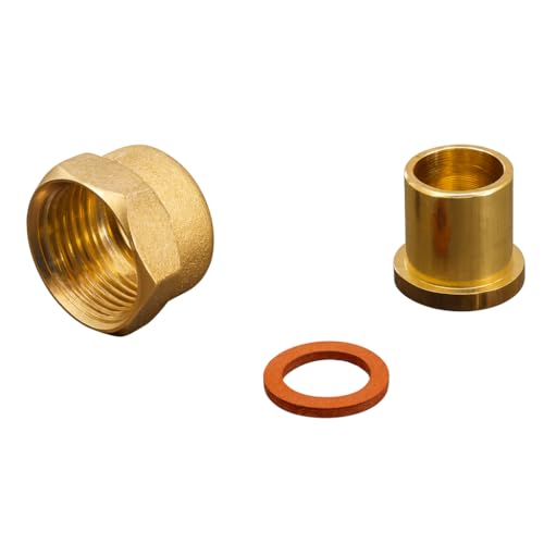 DIPRA - Raccord à souder 2 pièces avec joint diamètre 14 mm - Écrou 20/150