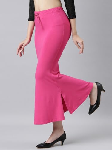 Image of Toochki Stretchable Saree Shapewear Petticoat for Women, Cotton Blended,Petticoat,Skirts for Women,Shape Wear Dress for Sarees
