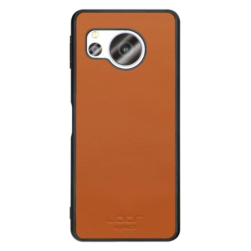 LOOF BASIC-SHELL AQUOS sense8 SH-54D / SHG11 / SH-M26 �p �P�[�X �p �w�� �P�[�X �J�o�[ �X�}�z�P�[�X �{�v �X�g���b�v�z�[�� �V�F�� ���^ ���U�[ Leather [�L������]