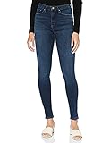 Stretchanteil ONLY Damen Onlpaola Hw Dnm Azgz878 Noos Skinny Jeans, Blau (Dark Blue Denim), L 32L EU