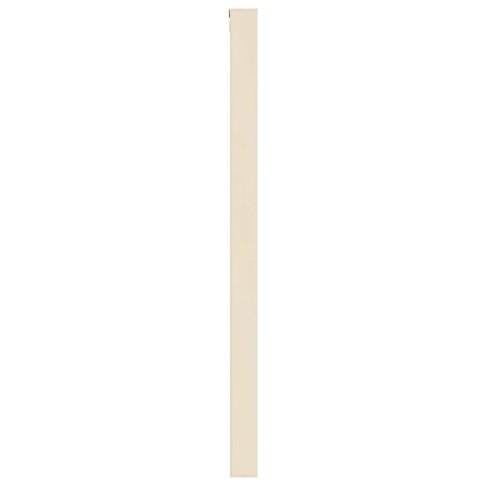 Wanddisplay-Case Setzkasten Beige 30 x 4,5 x 75 cm, Wandregal aus Holzwerkstoff mit 54 Fächern, moderner Schaukasten für Sammlerstücke Figuren und Miniaturen