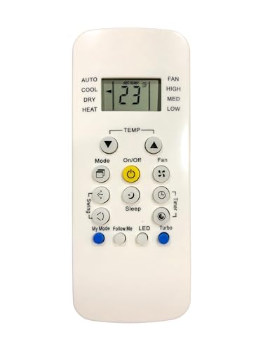 Image of Upix AC Remote No. 148A (No Backlight), Compatible /Replacement for Carrier AC Remote Control (Exactly Same Remote Will Only Work)