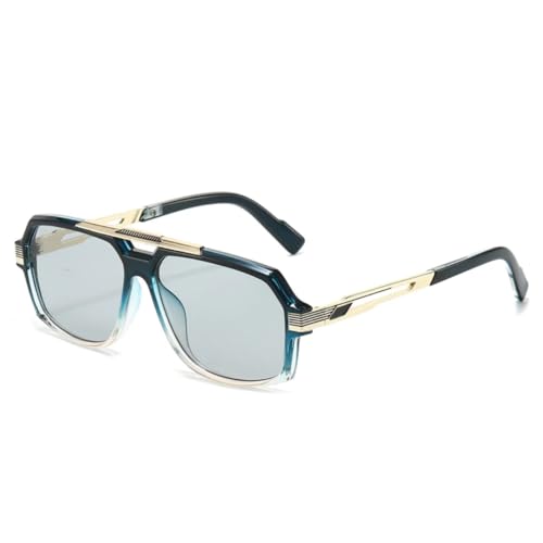 Lunettes de soleil tendance verres dégradés bleu et gris pour vos terrasses et sorties