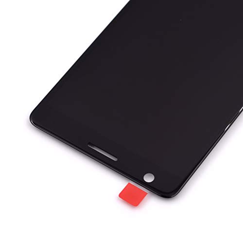 Image of Black TA-1049 Display LCD Touch Digitizer Screen with Adhesive Replacement for Nokia 3.1 TA-1057 TA-1063 TA-1070 TA-1074