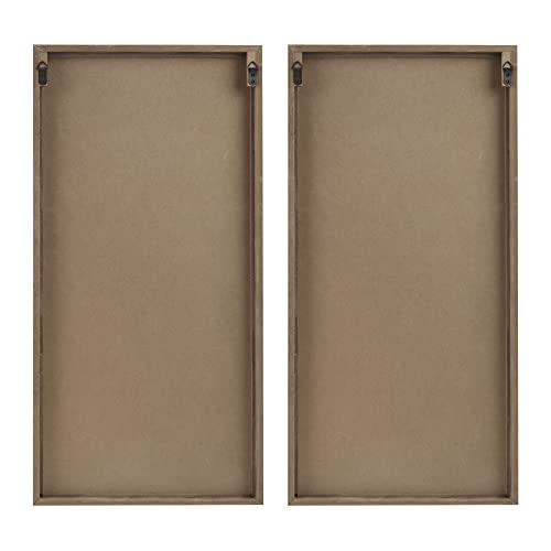 Madison Park Wall Décor for Living Room - Birch Palms Botanical Two-Tone, Home Accent Modern Kitchen Dining Decoration, Ready to Hang 2-Piece Wood Panel Set for Bedroom, 16" W x 32" H, Dark Palm - Image 8