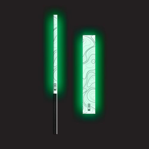 Bohning Glow in the Dark Topographical Arrow Wraps 13 Pack 7 Standard