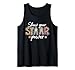 Show Your STAAR Power Leopard Teacher Funny Testing Day Tank Top