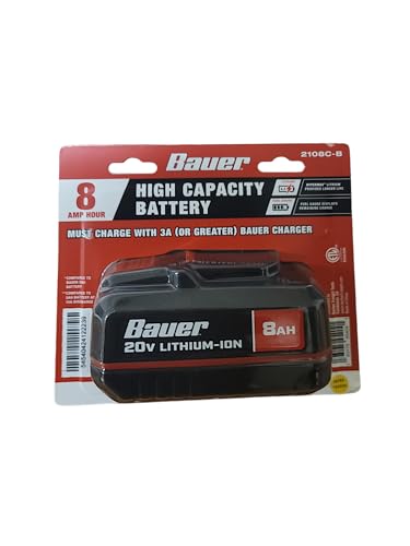 20V 8Ah Lithium-Ion Battery for Bauer