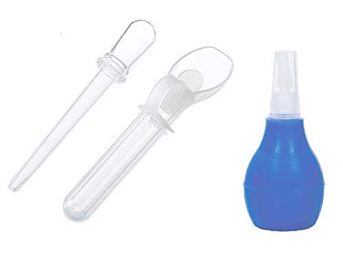 Safe Medicine Spoon and Medicine Dropper & Nose Cleaner- Multicolor-picture-13