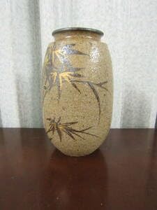 Amazon.co.jp: 信楽焼 花瓶 三彩 （L955） : ホーム＆キッチン