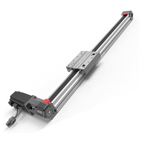 FUYU FPB60 Linear Guide Belt Drive Linear Stage Table Nema 24 Stepper Motor for CNC 700mm Stroke Work Size Cover