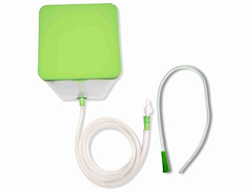 Image of SSK PVC Enema Kit 1500 ML for Home Use With Instruction | Reusable & Washable Adult Enema Set (1 Kit & 8 Individual Tubes)