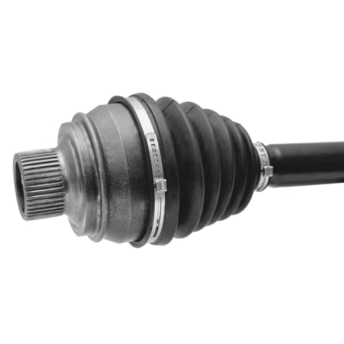 Image of Detroit Axle - 2 Front CV Axles for Audi A6 A7 A8 Quattro Q5 S6 S7 RS7 S8 SQ5, Complete CV Axle Shafts Assembly Replacement, Complete CV Axle Shafts Assembly Replacement