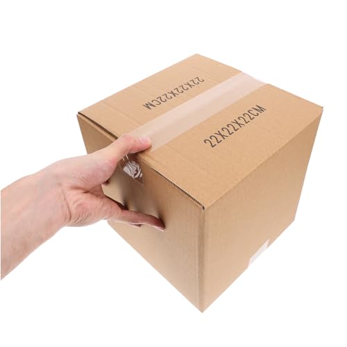 Cajas de envío estables de cartón kraft resistente con diseño durable de cinco piezas 4
