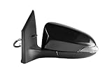 Dependable Direct Driver Side Unpainted Power Operated, Manual Folding, Heated with Signal Side View Mirror Compatible with 2014-2017 Toyota Corolla - TO1320295