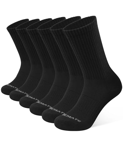 CLOSEMATE Sports Socks, Men's, Breathable, Odor Resistant, Hiking Socks, Sweat Absorbent, Quick Drying, For Mountain Climbing, Work Socks, Outdoors, Running Socks, Pile Sole, Combed Cotton, No