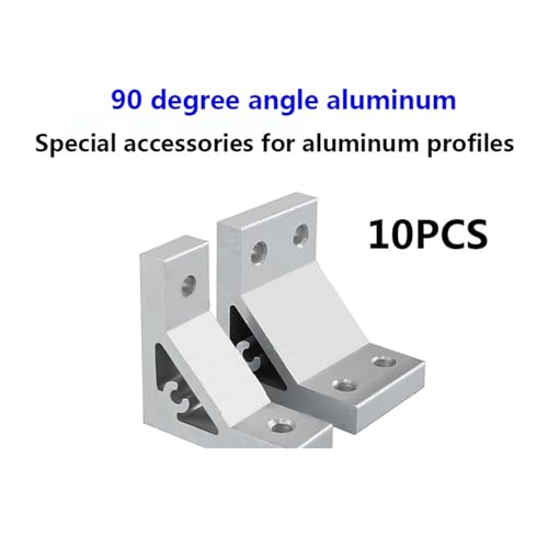 Aluminium-Winkelverbinder – robust mit Befestigungselementen für DIY-Projekte und Rahmenmontage