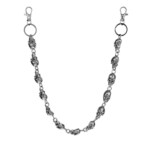 Skull Chunky Pants Chain,Wallet Chains for Men,Pocket Chain Belt Chain