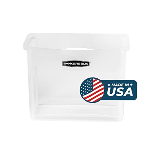 Bankers Box 0086402 1 Pack Portable Open Desktop Plastic File Storage Box thumb #6
