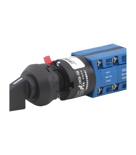 Interruptor de leva LW26-10X/2S1-I con inversión motor y dos secciones de 10 A