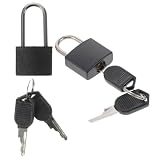 Mini cadenas – un cadenas robuste pour sécuriser vos objets de valeur. petit, léger et facile à utiliser, ce cadenas pour valise est fourni avec des clés