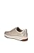 Naturalizer Womens Shay Sneaker Champagne Metallic Leather 8 W