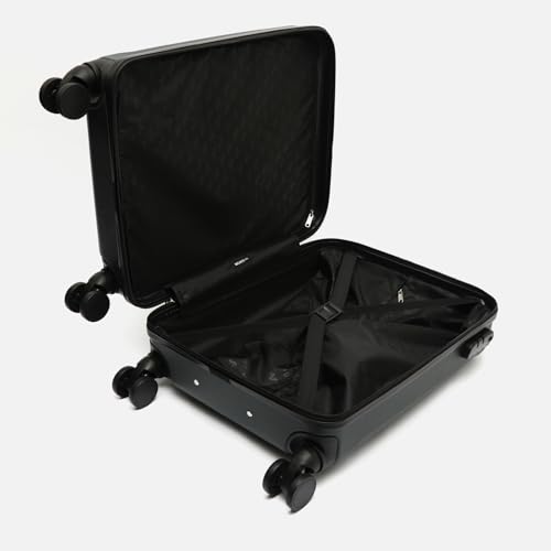 MISAKO Maleta Pequeña de Viaje Luisa Verde Unisex - Equipaje rígido de 55 X 38 X 20 cm de 4 Ruedas