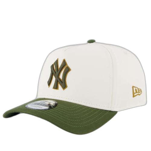 Boné New Era MLB New York Yankees Metallic 940AF Off White
