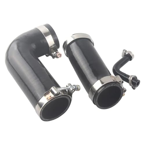 Tuyau d'admission d'air en silicone noir complet pour moteur Audi A3 Skoda