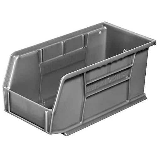 Akro-Mils 30230ESD ESD AkroBins, 13,8 cm B x 12,7 cm H x 26,7 cm T Außenmaße, 12 Stück Cover