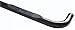 Rampage Step Bars with No-Slip Step Pad | Pair, 3" Round Bent Steel, Textured Black | 8827 | Fits 2007-2018 Jeep Wrangler JK 2-Door