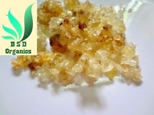 BSD Organics Natural Almond Gum/Badam Pisin/Badam Gum/Gondh Katira for ice cream, milk shakes, Jigarthanda, Body coolant, Natural Jelly,Tasty & delicious drink,and more-50 grams