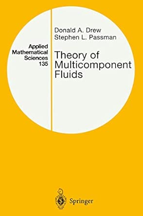Theory of Multicomponent Fluids: 135 (Applied Mathematical Sciences, 135) 1999th Edition book cover