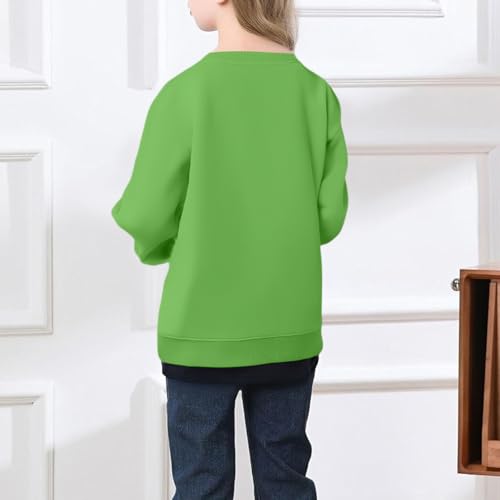 Girls Cute Halloween Sweatshirt Pullover with Pumpkin Print Casual Fall Top for Holiday Shirt2