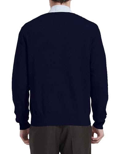Kallspin Maglione-Pullover da Uomo Scollo V