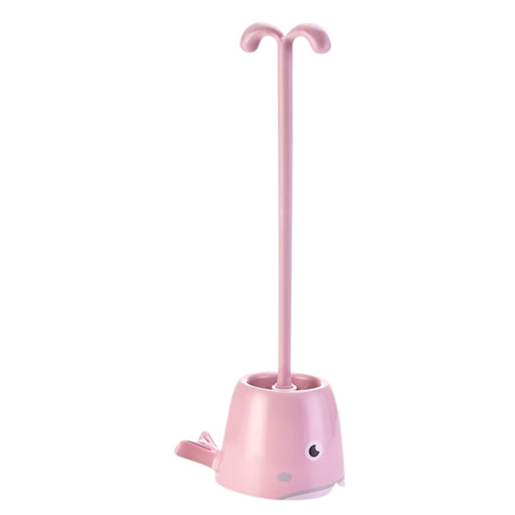 Tyuhduyur A Toilet Cleaner Brush Toilet Brush Holder, Toilet Brush Nd Holder Set, Bathroom Toilet Cleaner Brush With Non-Slip Long Handle Brush For Bathroom(C) (A)