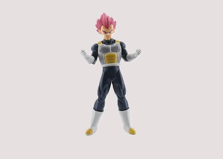 Image of Awestuffs Vegeta DBZ Large Action Figure Limited Edition Figure Manga Toy Collectible (Vegeta Red)